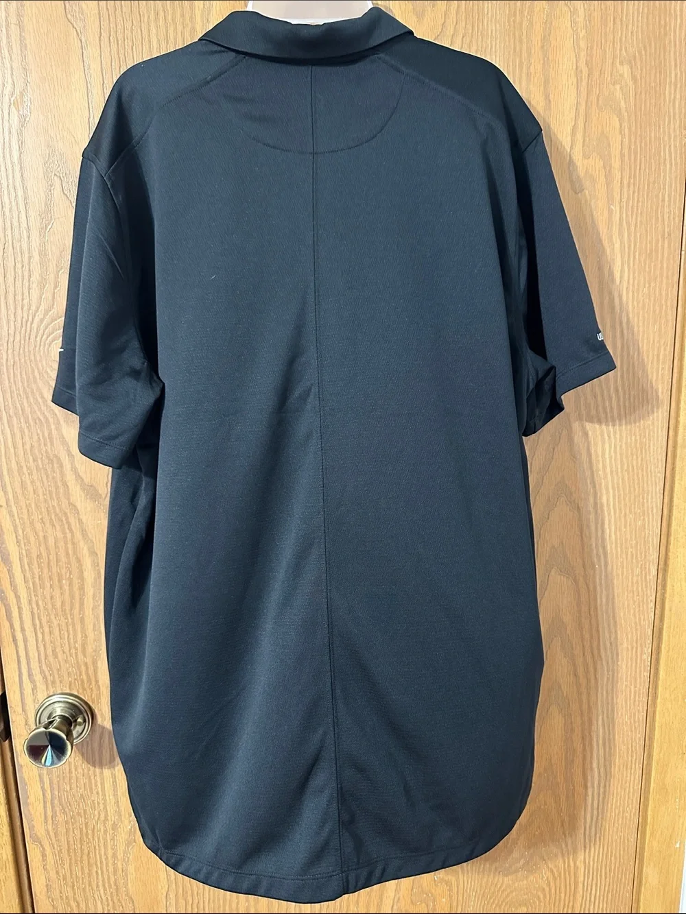 Nike Black Short-Sleeve Polo